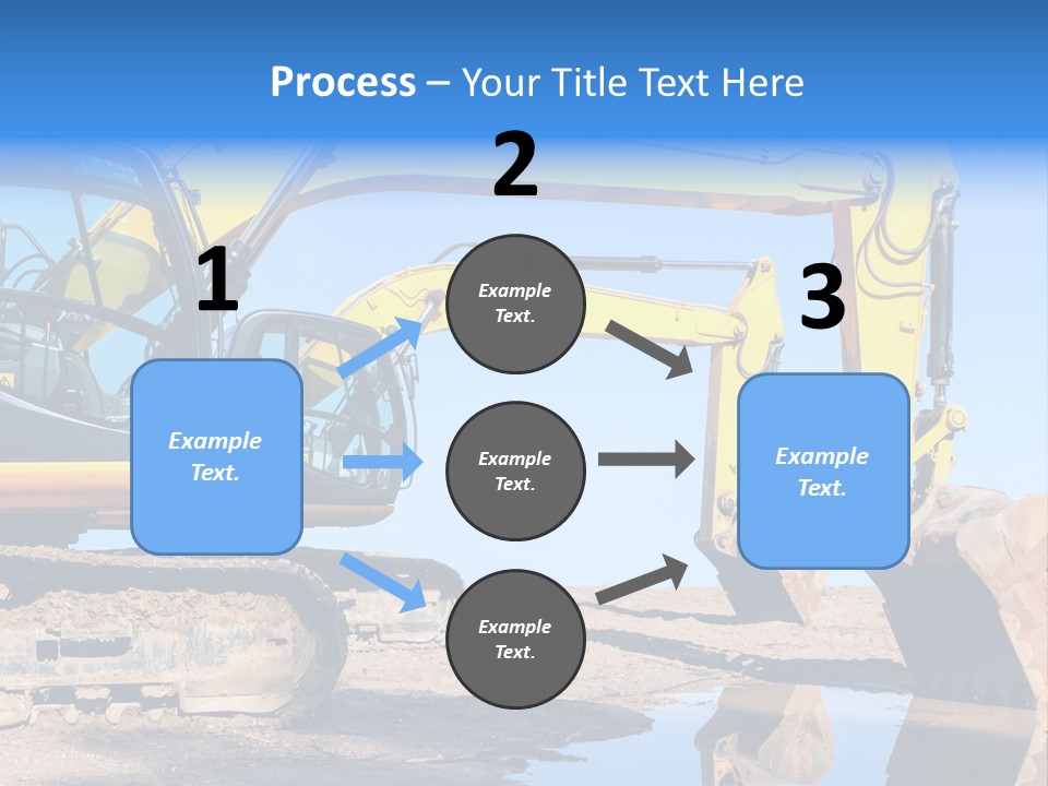 Construction Machines PowerPoint Template