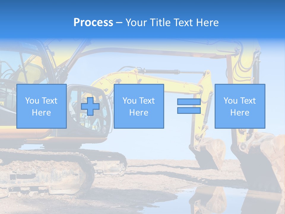 Construction Machines PowerPoint Template
