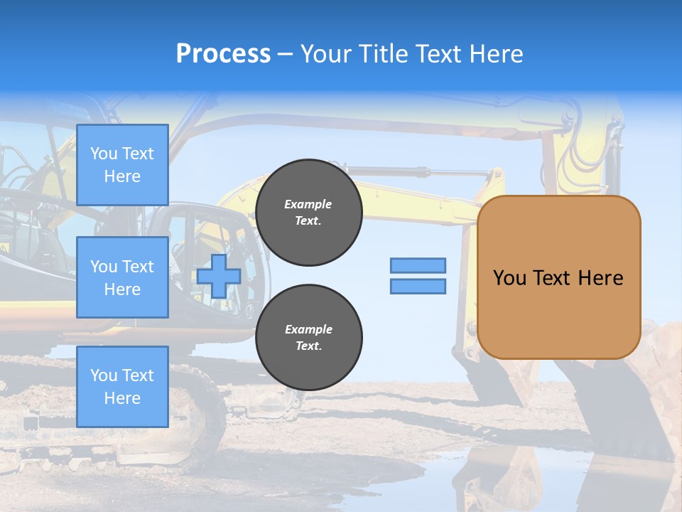 Construction Machines PowerPoint Template