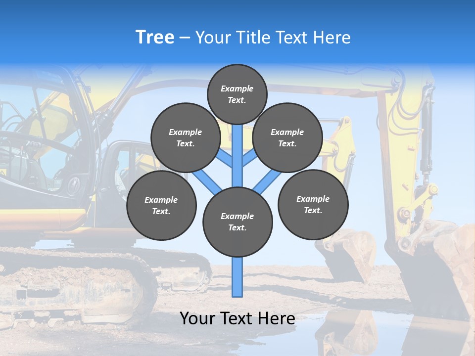 Construction Machines PowerPoint Template