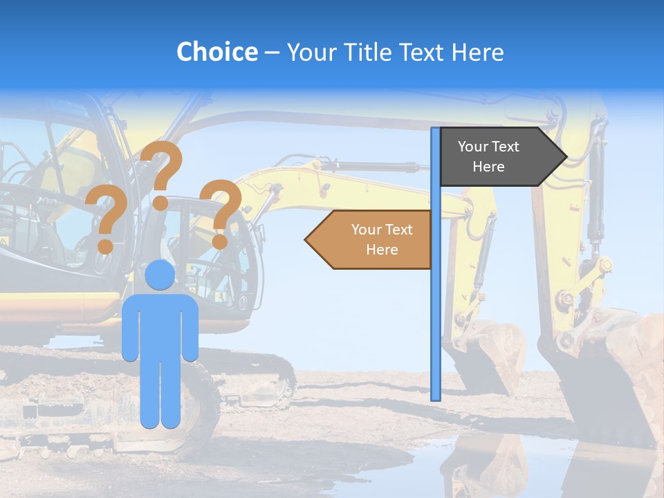Construction Machines PowerPoint Template