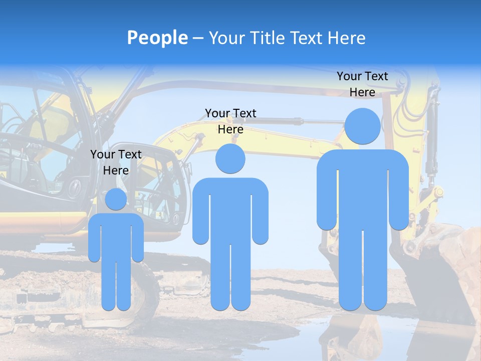Construction Machines PowerPoint Template