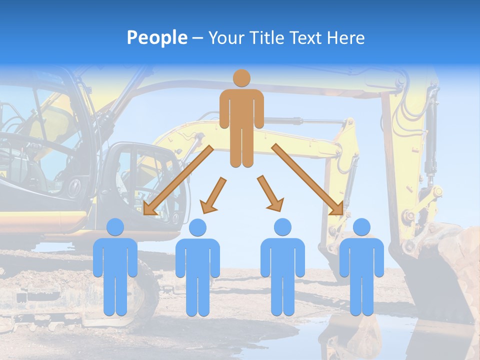 Construction Machines PowerPoint Template