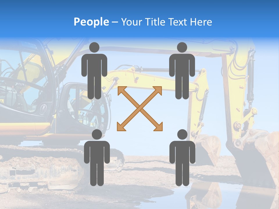Construction Machines PowerPoint Template