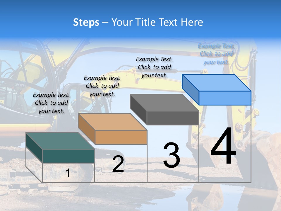 Construction Machines PowerPoint Template
