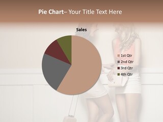 Laughing Alluring Girlfriends With Y Legs PowerPoint Template