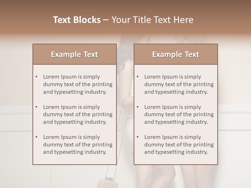 Laughing Alluring Girlfriends With Y Legs PowerPoint Template