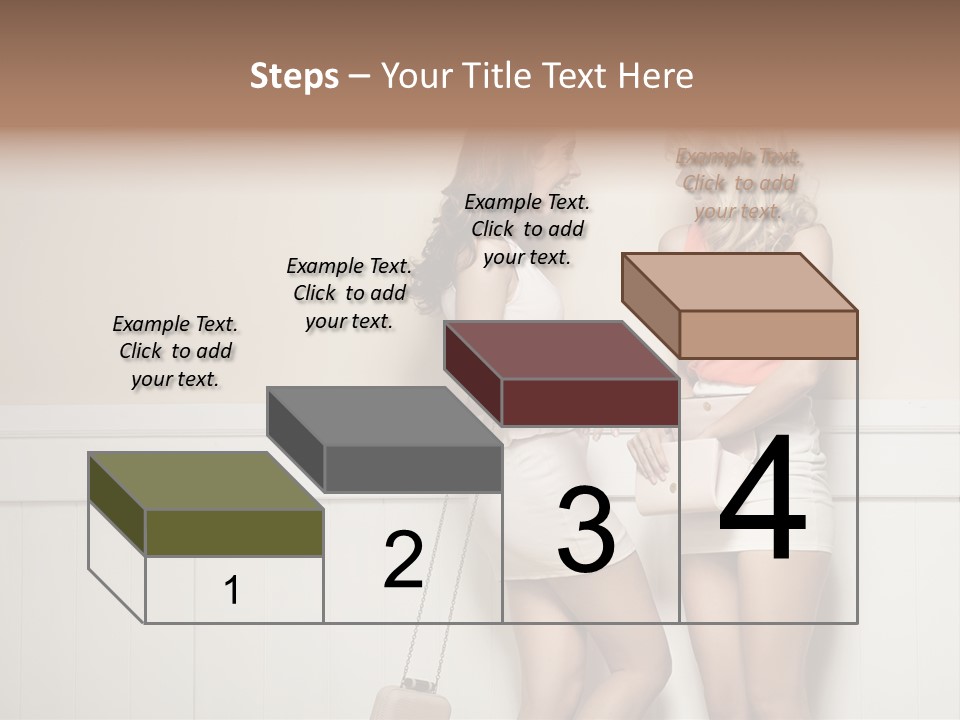 Laughing Alluring Girlfriends With Y Legs PowerPoint Template