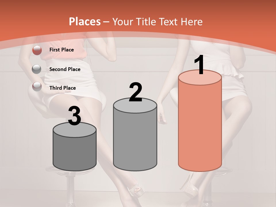 Two Young Ladies Doing Make Up PowerPoint Template