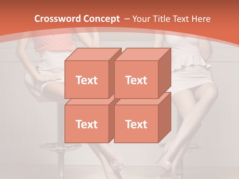 Two Young Ladies Doing Make Up PowerPoint Template