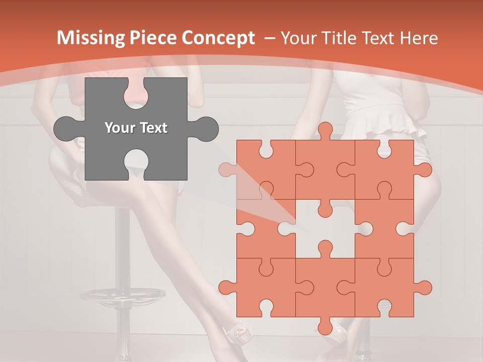 Two Young Ladies Doing Make Up PowerPoint Template