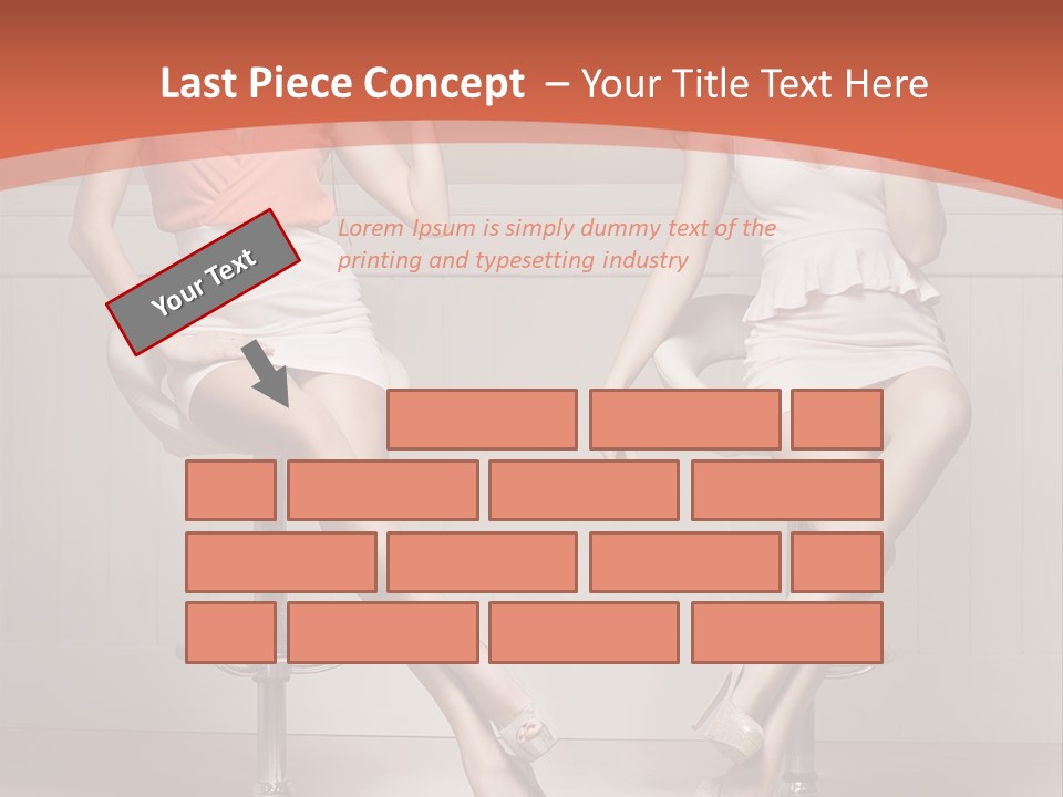 Two Young Ladies Doing Make Up PowerPoint Template