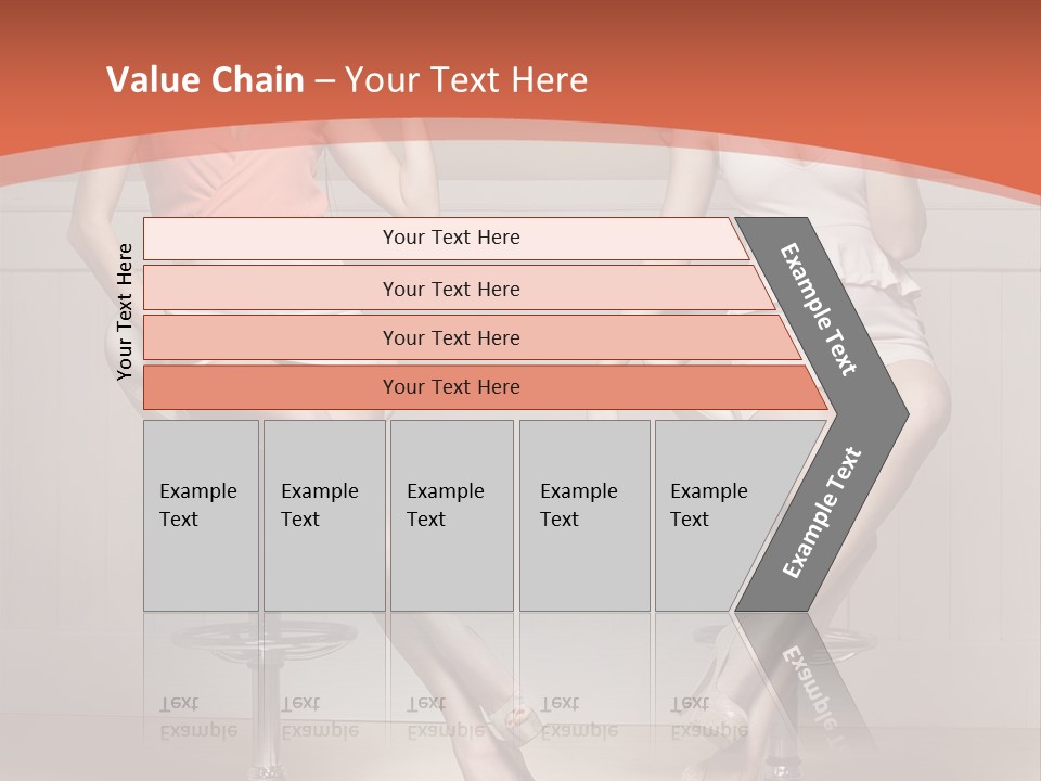 Two Young Ladies Doing Make Up PowerPoint Template