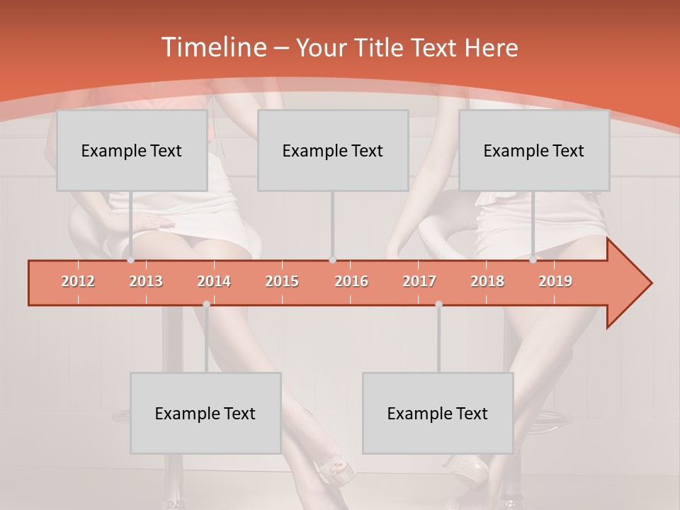 Two Young Ladies Doing Make Up PowerPoint Template