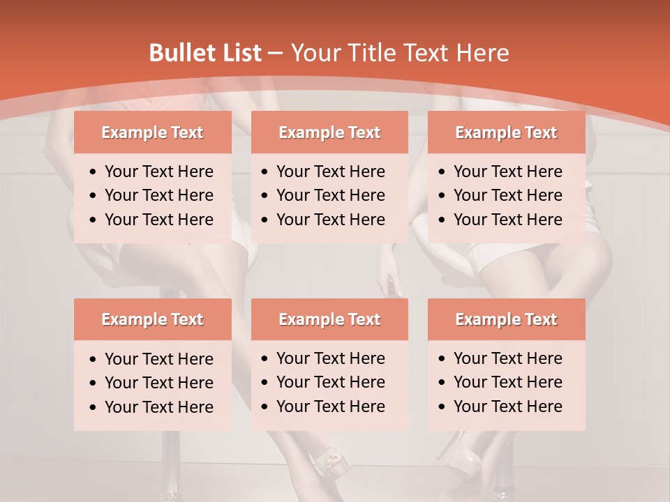 Two Young Ladies Doing Make Up PowerPoint Template