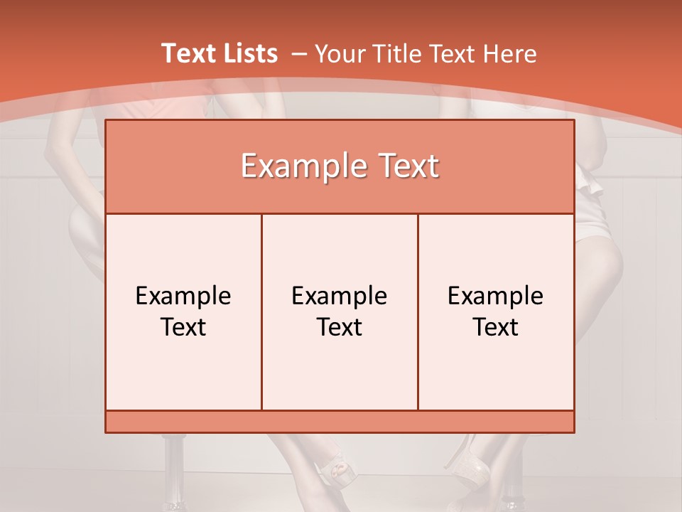 Two Young Ladies Doing Make Up PowerPoint Template