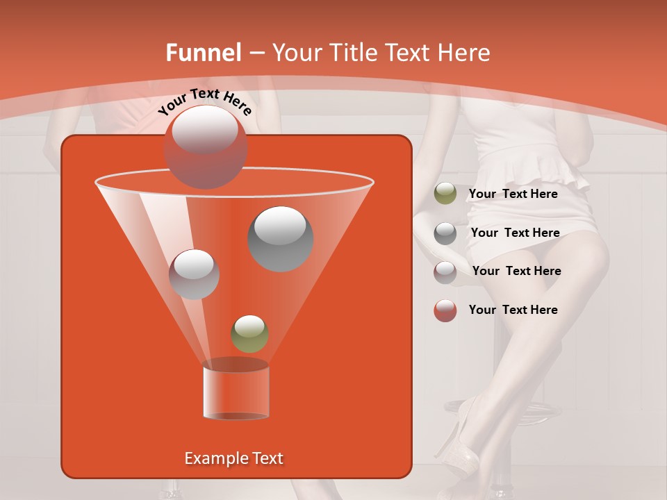 Two Young Ladies Doing Make Up PowerPoint Template