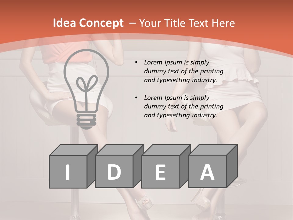 Two Young Ladies Doing Make Up PowerPoint Template