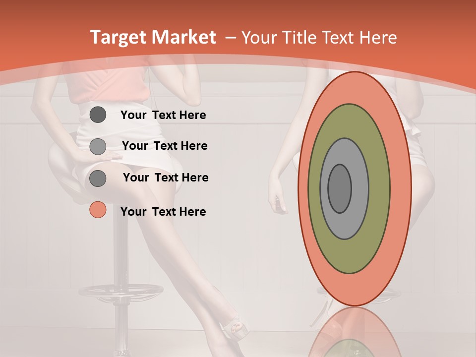 Two Young Ladies Doing Make Up PowerPoint Template