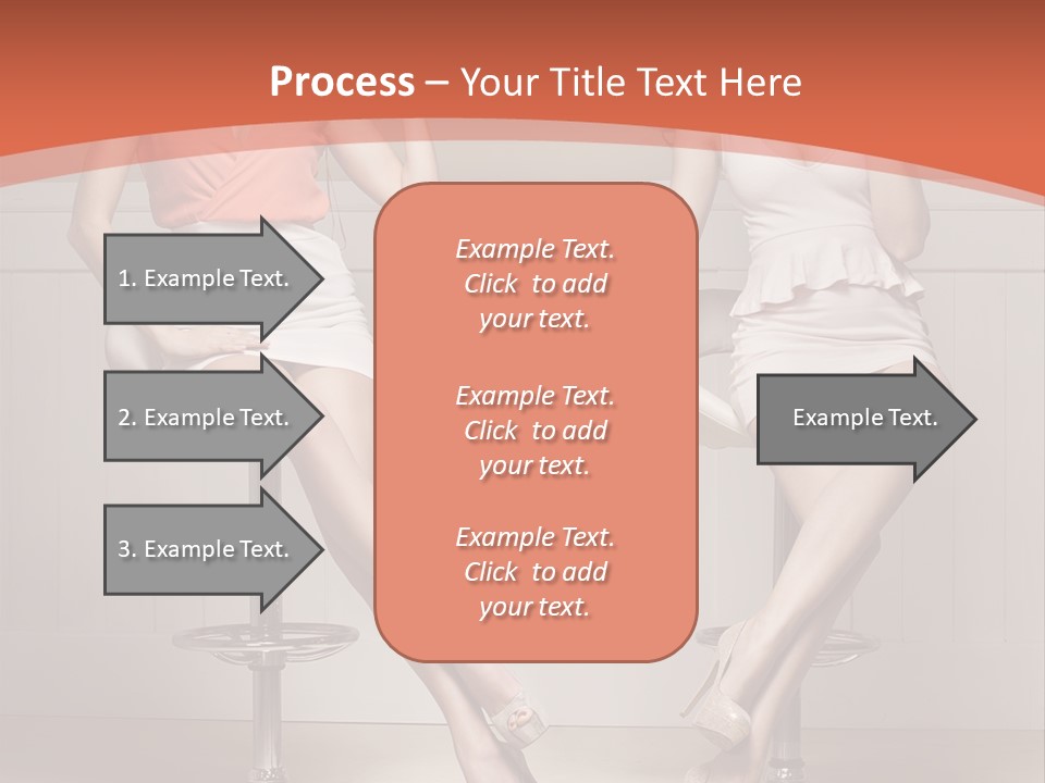 Two Young Ladies Doing Make Up PowerPoint Template
