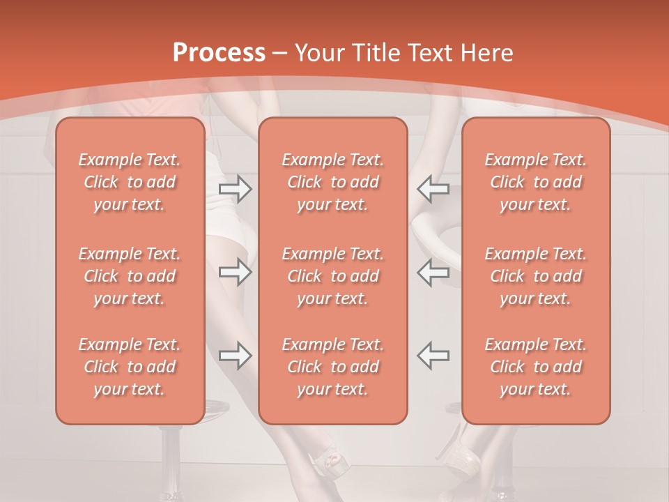 Two Young Ladies Doing Make Up PowerPoint Template