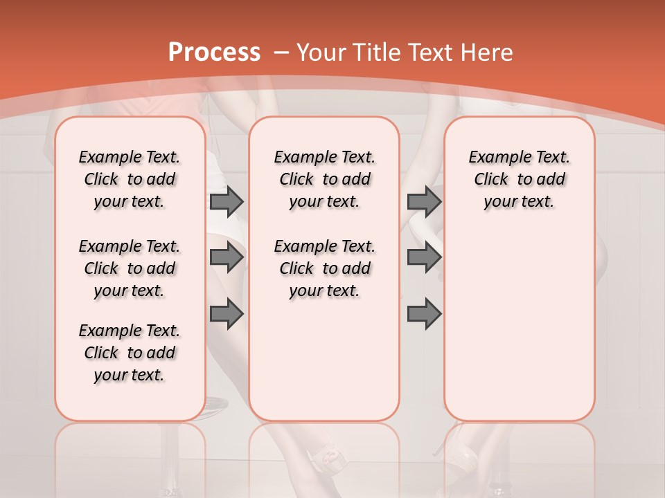 Two Young Ladies Doing Make Up PowerPoint Template