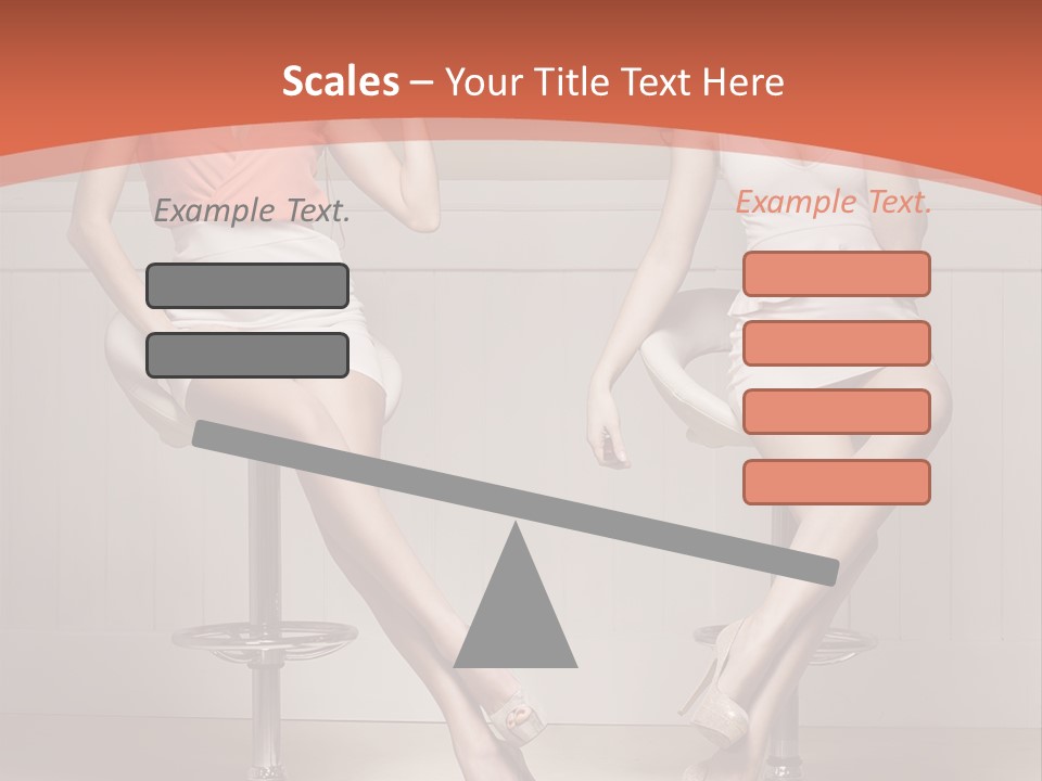 Two Young Ladies Doing Make Up PowerPoint Template