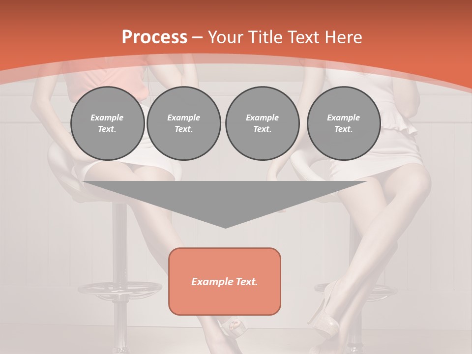 Two Young Ladies Doing Make Up PowerPoint Template