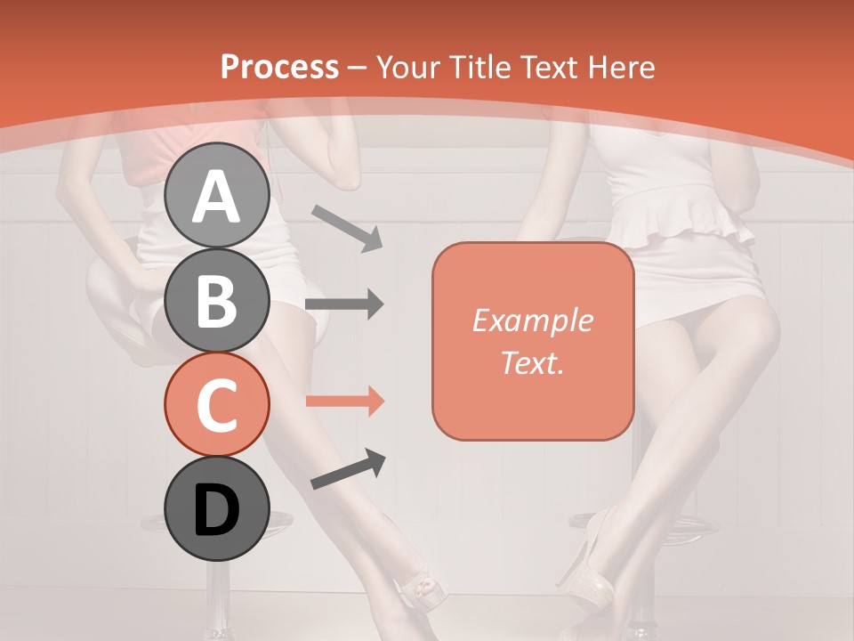 Two Young Ladies Doing Make Up PowerPoint Template