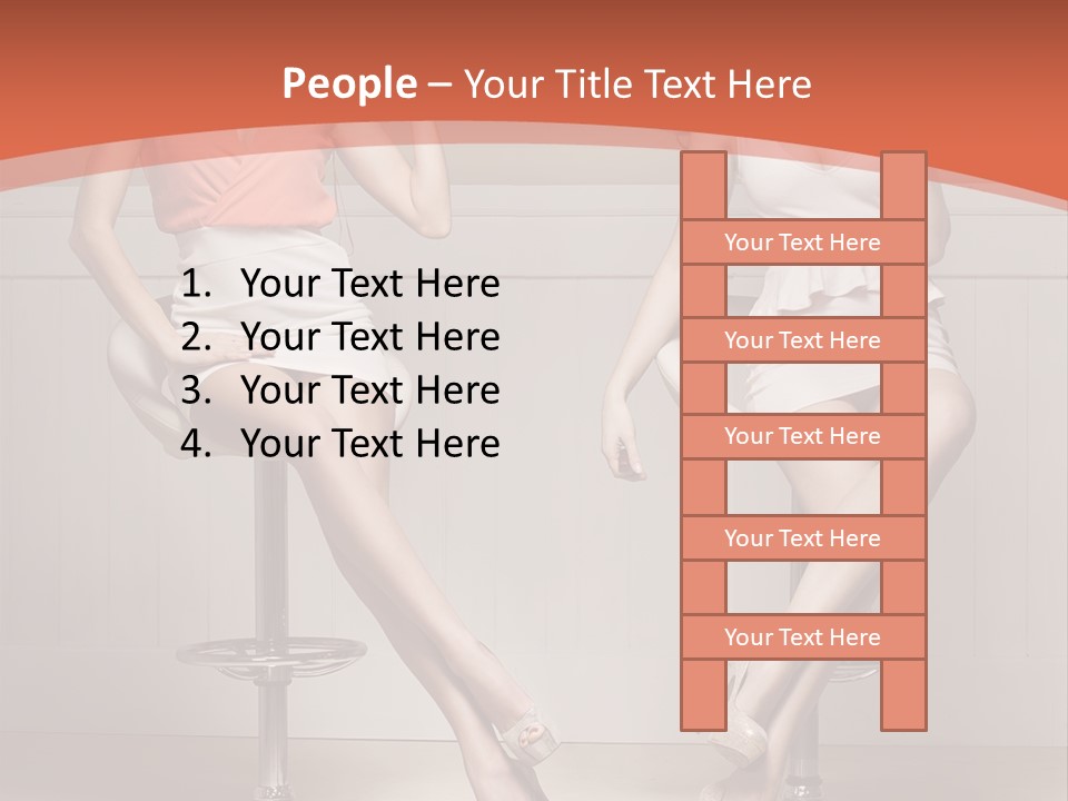 Two Young Ladies Doing Make Up PowerPoint Template