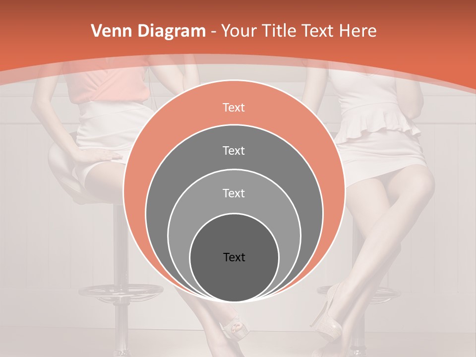 Two Young Ladies Doing Make Up PowerPoint Template