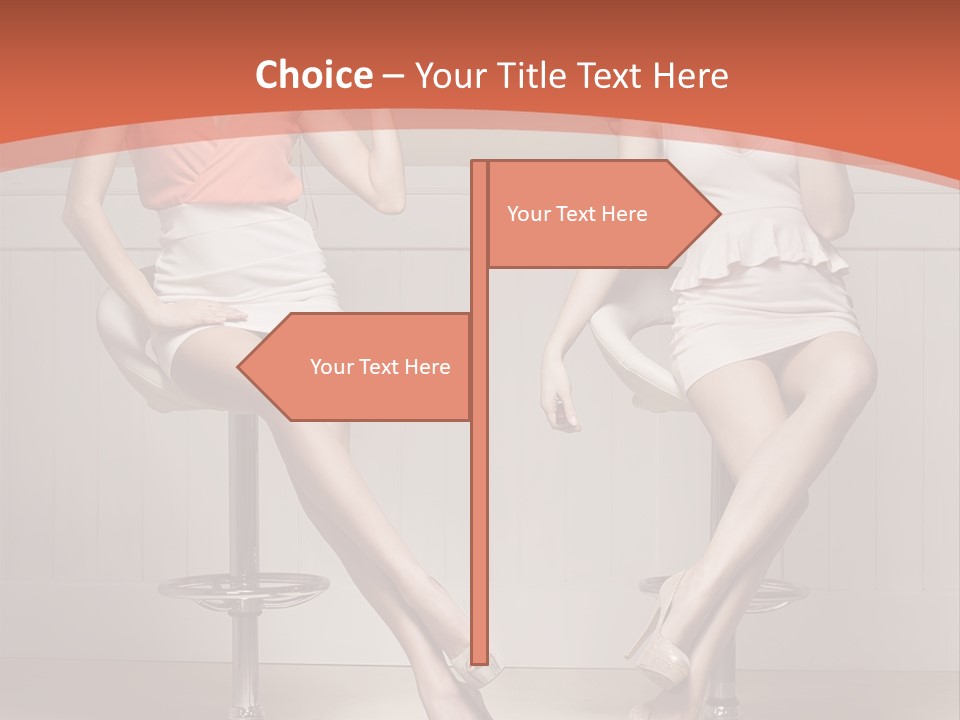 Two Young Ladies Doing Make Up PowerPoint Template