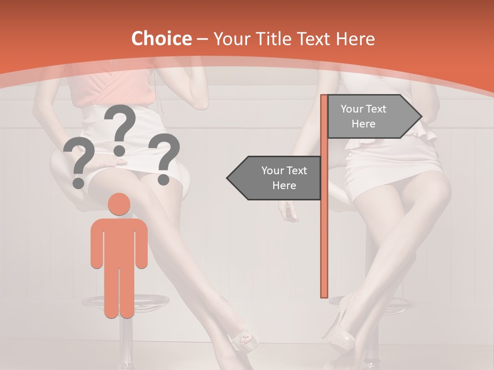 Two Young Ladies Doing Make Up PowerPoint Template