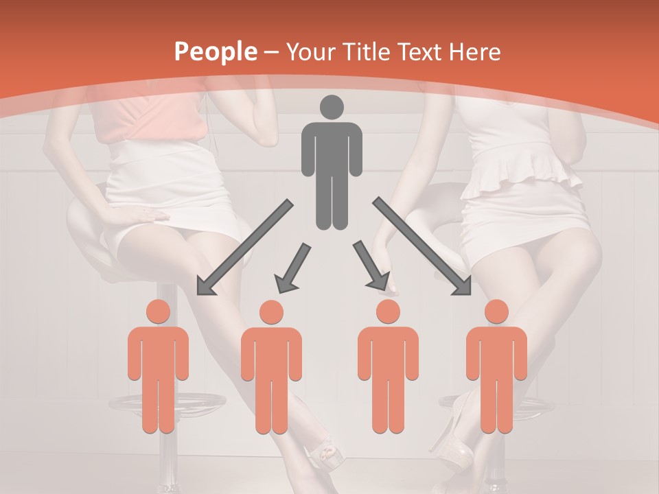 Two Young Ladies Doing Make Up PowerPoint Template