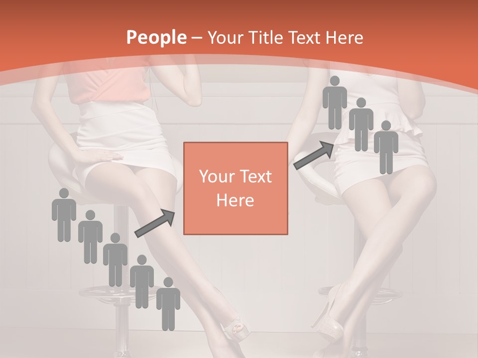 Two Young Ladies Doing Make Up PowerPoint Template