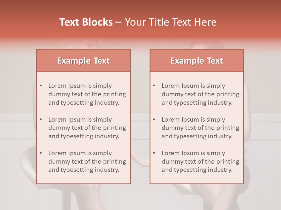 Two Distinguished Girlfriends During Preparing To The Party PowerPoint Template
