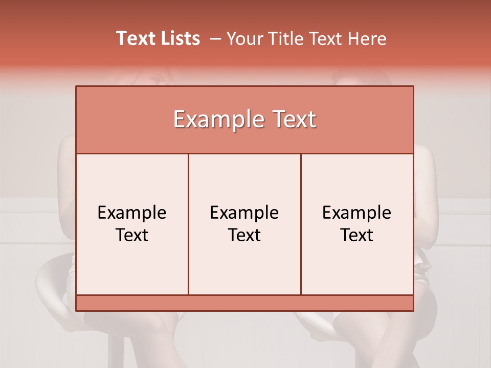 Two Distinguished Girlfriends During Preparing To The Party PowerPoint Template