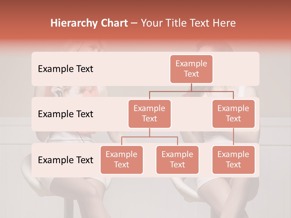 Two Distinguished Girlfriends During Preparing To The Party PowerPoint Template