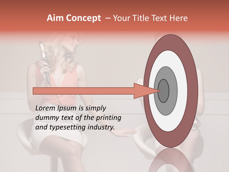 Two Distinguished Girlfriends During Preparing To The Party PowerPoint Template