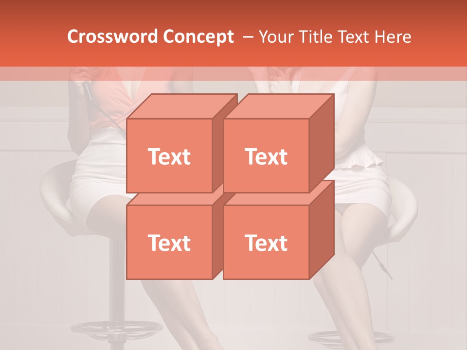 Two Young Ladies Taking Care Of Their Hair PowerPoint Template