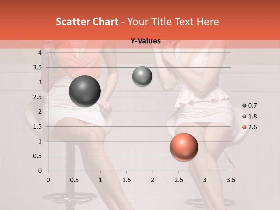 Two Young Ladies Taking Care Of Their Hair PowerPoint Template