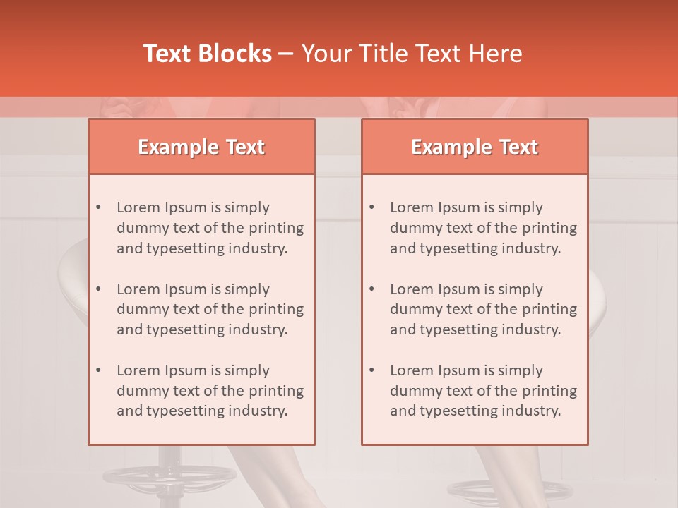 Two Young Ladies Taking Care Of Their Hair PowerPoint Template