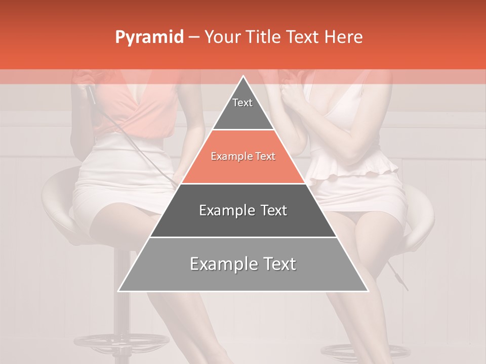 Two Young Ladies Taking Care Of Their Hair PowerPoint Template