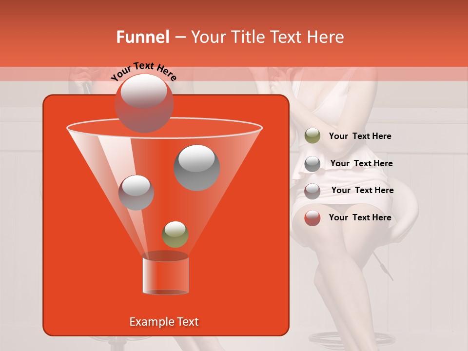 Two Young Ladies Taking Care Of Their Hair PowerPoint Template