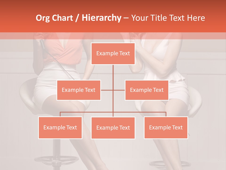 Two Young Ladies Taking Care Of Their Hair PowerPoint Template