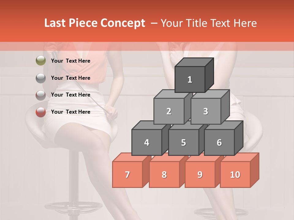 Two Young Ladies Taking Care Of Their Hair PowerPoint Template