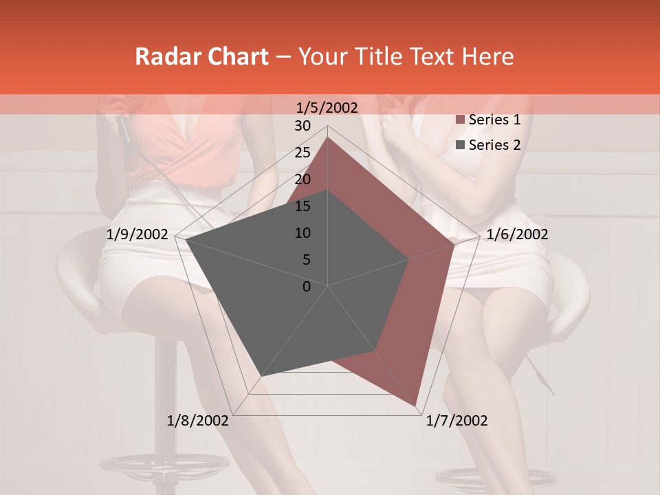 Two Young Ladies Taking Care Of Their Hair PowerPoint Template