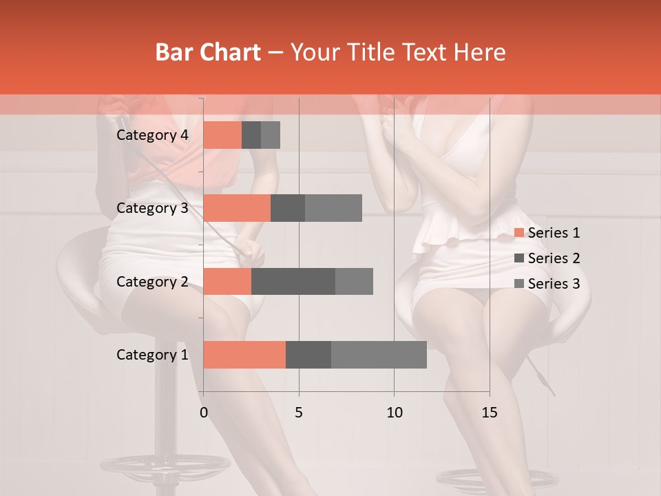 Two Young Ladies Taking Care Of Their Hair PowerPoint Template