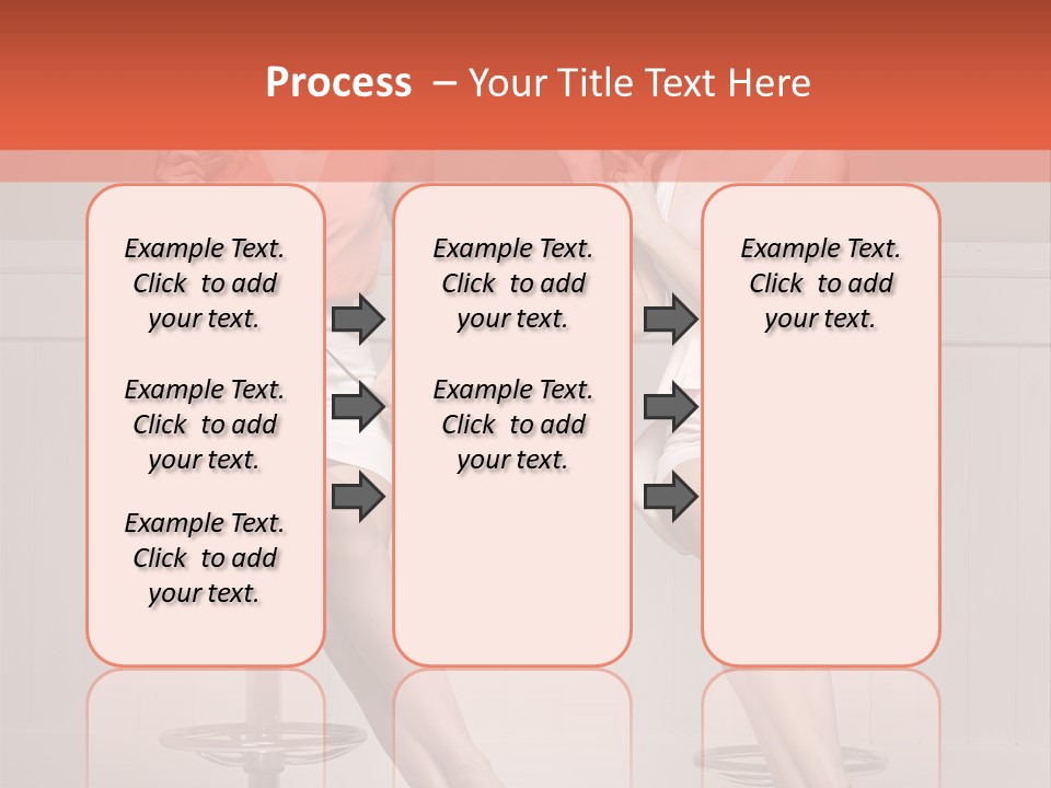 Two Young Ladies Taking Care Of Their Hair PowerPoint Template