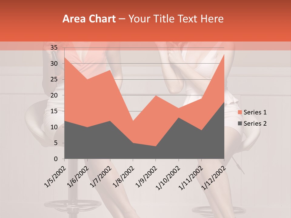 Two Young Ladies Taking Care Of Their Hair PowerPoint Template